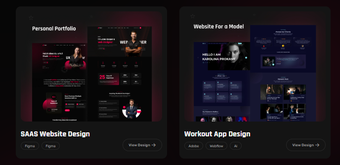 SAAS Website Design